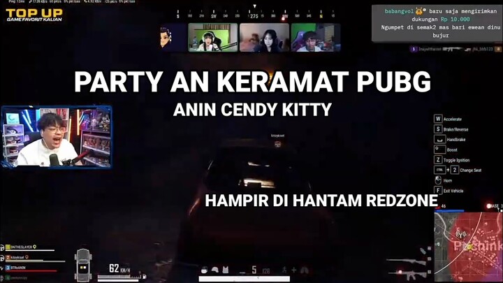 PUBG PC HAMPIR DI HANTAM REDZONE! ANIN, CENDY, KITTY, DEANKT
