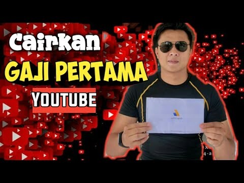 Gaji Pertama jadi YOUTUBER| Bagaimana Sih cara Mencairkan Gaji Atau Pendapatan Kita di Youtube?
