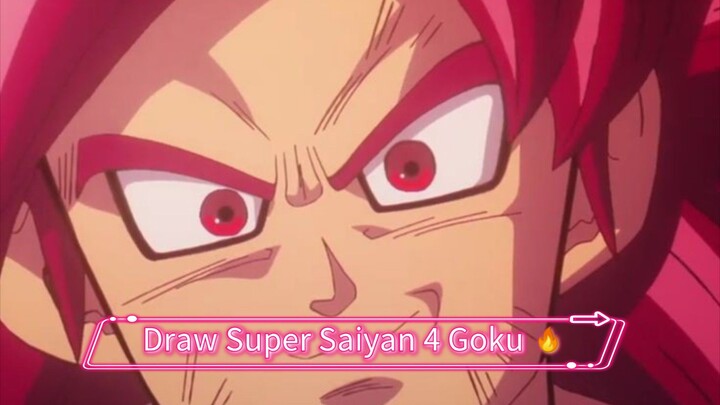 Form yg ditunggu banyak orang🔥🔥🔥 | Draw Goku Super Saiyan 4