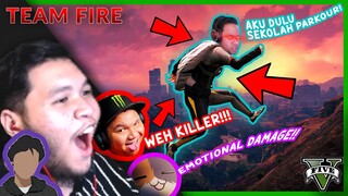 UKILLER AJAR TEAM FIRE CARA BERPAKOUR!! - GTA V (MALAYSIA) W_ OOHAMI, UKILLER ,