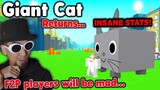 New Pet Simulator X Update Could Turn into a DISASTER! Huge Cat! (Roblox)