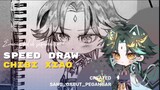 [Speed Draw] Emang Boleeh XIAO seCHIBI INIIII 😍 || Draw My Chibi Style