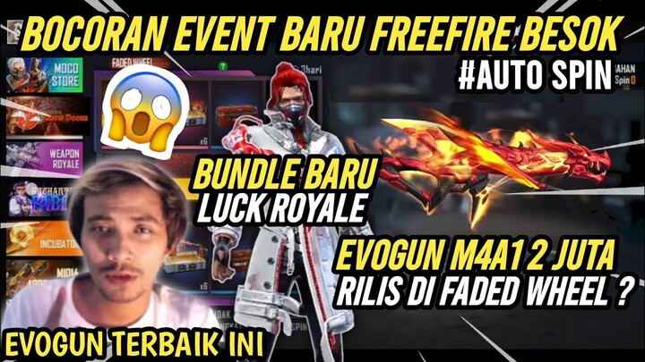 EVOGUN M4A1 2 JUTA RILIS DI FADED WHEEL TERBARU ?? EVENT FREEFIRE TERBARU