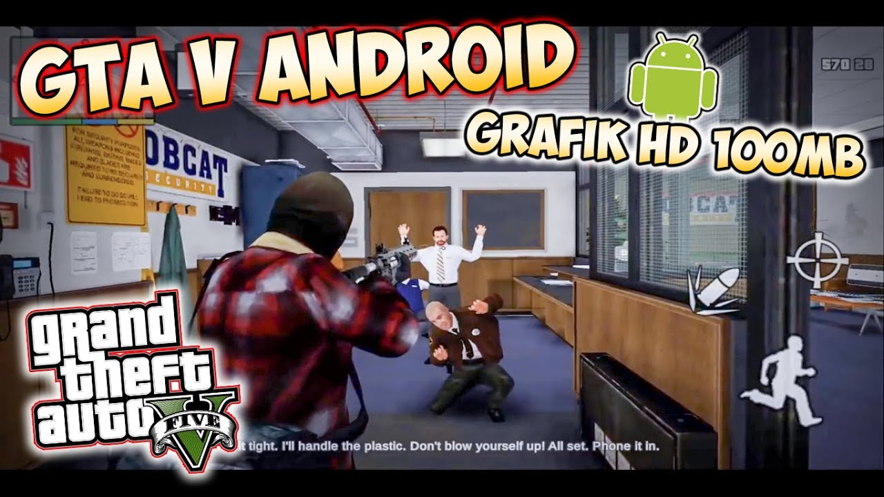 GTA 5 Fanmade Android Offline Map Luas  GTA V Fan Game Terbaik di 2021? -  BiliBili