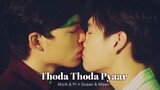[BL] Mork & Pi × Duean & Meen "Thoda Thoda Pyaar🎶 Hindi FMV❤ | Fish Upon The Sky | Thai Hindi Mix
