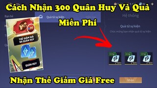 Liên Quân | Cách Nhận FREE 300 Quân Huy Và Thẻ Giảm Giá Cực Dễ Từ Sự Kiện Hảo Hảo