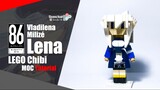 LEGO 86 EIGHTY SIX Lena Chibi MOC Tutorial | Somchai Ud