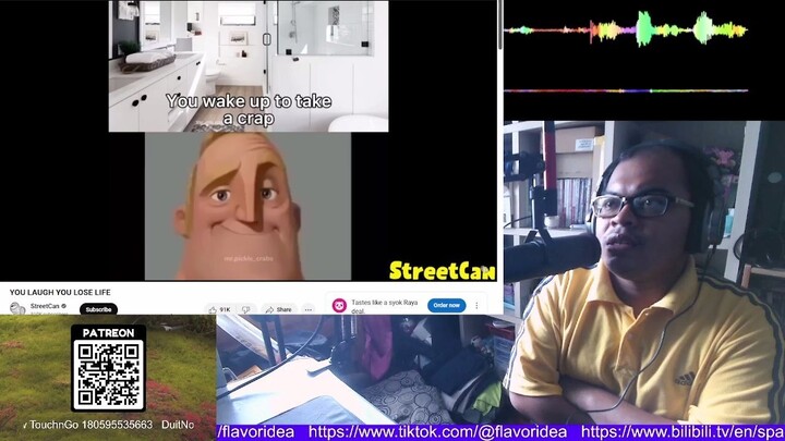 BAHASA MELAYU video REACTION kita tengok video lagi