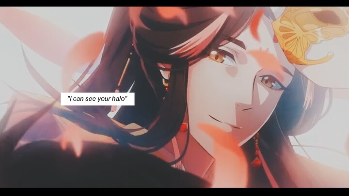 Hua Cheng & Xie Lian | " 𝐈 𝐜𝐚𝐧 𝐬𝐞𝐞 𝐲𝐨𝐮𝐫 𝐡𝐚𝐥𝐨 "