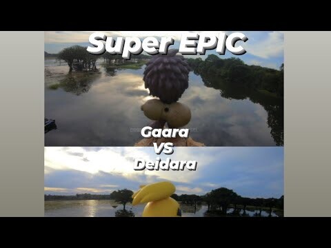 Drone FPV with Toys, Mainan Terbang, Gaara VS Deidara