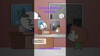 Sobrang Baha sa Eskwela (by Vince Animation #shorts #anime #animation #pinoyanimation