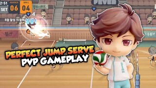 JUMP SERVE MEMATIKAN TOORU OIKAWA | HAIKYUU TOUCH THE DREAM PVP GAMEPLAY