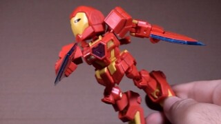 Bagaimana dengan model Iron Man yang dapat dibangun dan tidak memerlukan biaya sepeser pun?