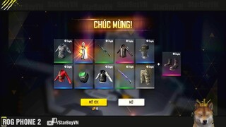 (Free Fire) Test nhân phẩm Vòng Quay OB27 - _Ngộ cỏ_ thật sự mạnh_ _ StarBoyVN