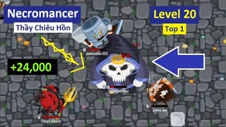 MiniGiants.io - #13 : Chinh Phục Level 20 Cùng "Thầy Chiêu Hồn" NECROMANCER