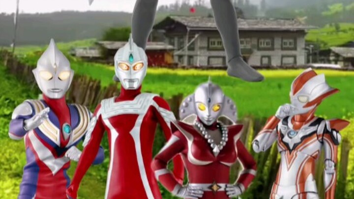 Meskipun Ultraman tidak ada di sini, kamu harus bekerja keras!