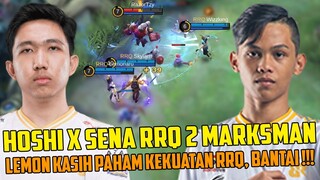 HOSHI X SENA RRQ 2 MARKSMAN OP BANGET !! LEMON KASIH PAHAM KEKUATAN RRQ JIKA DISATUKAN, BANTAI !!