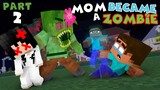 Monster School: Herobrine Life Mom Became a Zombie Part 2