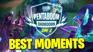 WILD RIFT PENTABOOM BEST MOMENTS & OUTPLAYS Day 2 | LOL WILD RIFT FUNNY Moments & Highlights Montage