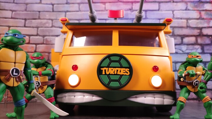 [Unboxing and Sharing] The childhood of the post-80s, the underground arsenal 1:12 Ninja Turtles tan
