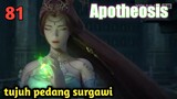 Alur Cerita Apotheosis S1 Part 81 : Tujuh Pedang  Surgawi