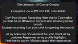 Ole Lehmann - AI Course Creator Course Download