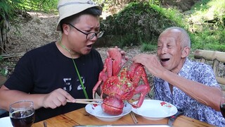 Countryside Recipe & Mukbang | The First Time to Try Coconut Crab!