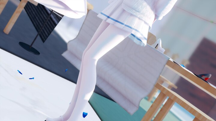 【MMD】ฟูทาโร่! อุเอสึกิคุง! ตื่นนอน!