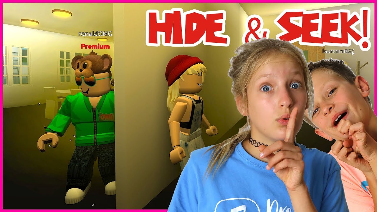 I USE HACKS in HIDE & SEEK Roblox Brookhaven!