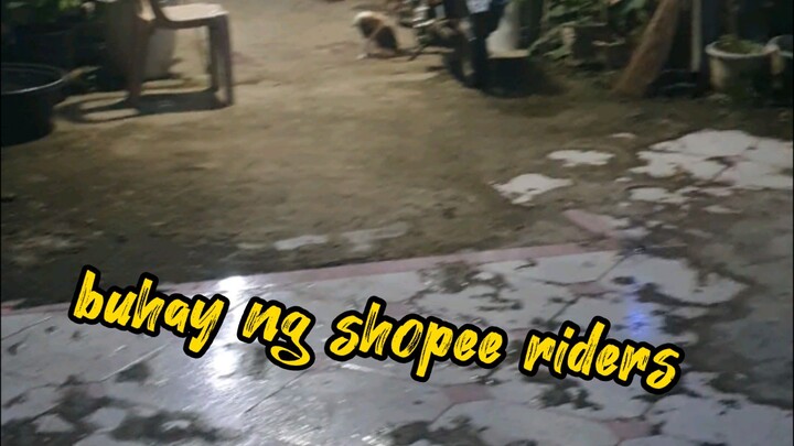 shopee delivery rider..