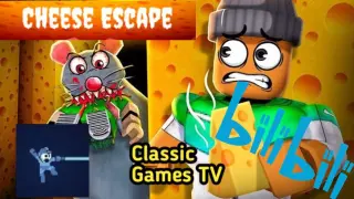 CHEESE ESCAPE ROBLOX GAMEPLAY 🎃 (The Struggle)