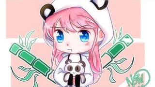 [ Ibis Paint X ] Vẽ Chị Panda Chibi Cute | How to draw by Nori