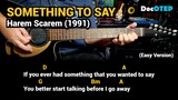 Something To Say - Harem Scarem (1991) Easy Guitar Chords Tutorial with Lyrics