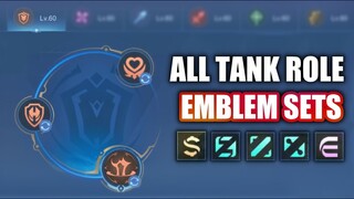 EPIC LAB #1 EMBLEM SETS FOR ALL TANK ROLE | JUNGLER ROAM EXP