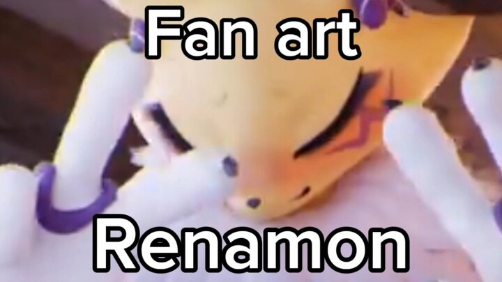 Fan art Renamon Lagi Kita Cuy