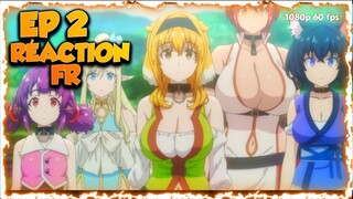 Harem in the Labyrinth of Another World Épisode 2 VOSTFR REACTION  [16+]  ❄️👆🏻