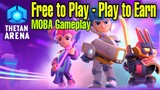 Thetan Arena Free to Play - Play to Earn | MOBA Gameplay | How to Start (Tagalog)