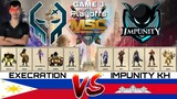 Binalagbag ni Ch4KNU! EXECRATION vs IMPUNITY KH [Game 3 BO3]  MSC Playoff Day 2 | MSC 2021