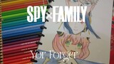 Timelapse art Spy x Family. Part-3 Yor Forger/Yor Briar