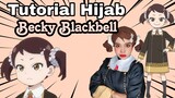 Tutorial Hijab Becky Blackbell (Spy X Familly) | by denesaurus #JPOPENT