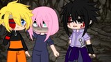 "DON'T HURT ME!"||meme||Original|| Naruto, Sakura, Sasuke||[Sasusaku] (Sad)