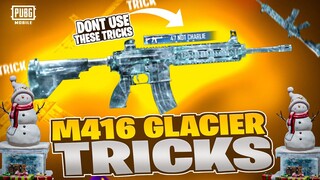 M4 Glacier Tricks | M416 Glacier Crate Opening | Dont Use These Tricks | Pubg Mobile