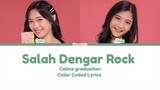 JKT48 - SALAH DENGAR ROCK | Celine graduation (COLOR CODED LYRICS)