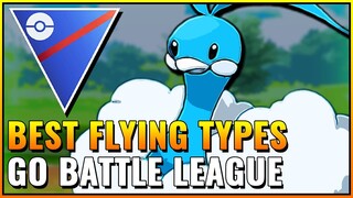 THE BEST FLYING TYPES TO USE IN GO BATTLE LEAGUE PVP GREAT LEAGUE | Pokemon GO