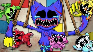 NIGHTMARE HUGGY WUGGY DEATH! Poppy Playtime Chapter 3 Animation