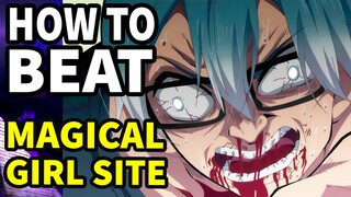 How to beat the MAGICAL GIRL GOD in "Magical Girl Site"