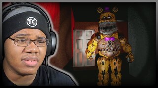 The Nightmare Animatronics are CHASING ME Around The House | FNAF 4 FREE ROAM