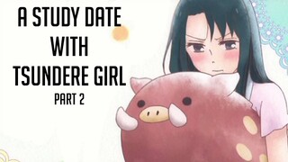 A Study Date With a Tsundere Girl Part 2 (Tsundere x Listener) [ASMR]