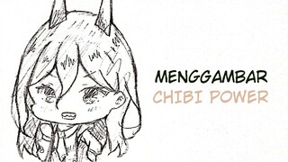 Menggambar Chibi Power