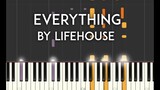 Everything by Lifehouse Synthesia Piano Tutorial with Free sheet music